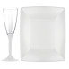 Hard Disposable TableWare Transparent